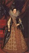 POURBUS, Frans the Younger Margarita of Savoy,Duchess of Mantua USA oil painting artist